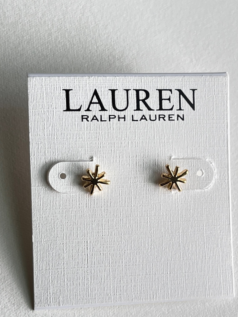 Lauren Ralph Lauren Gold Starburst Mini Studs